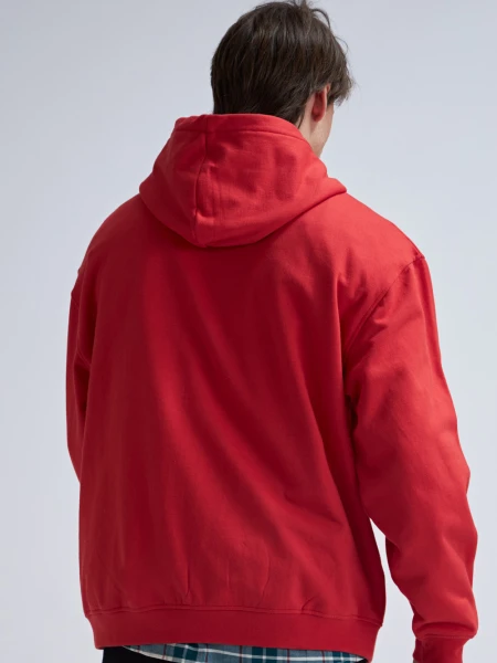 Canguro deportivo oversize Rojo
