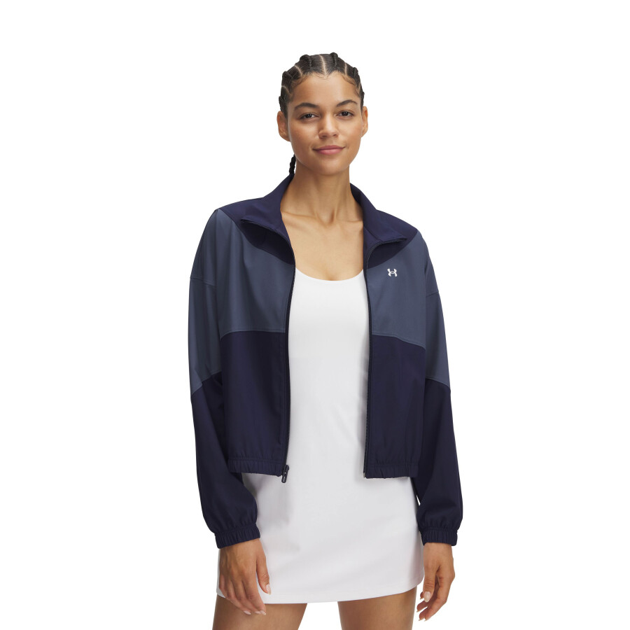 Campera de Mujer Under Armour Rival W &lt;span&gt;Azul Marino&lt;/span&gt;