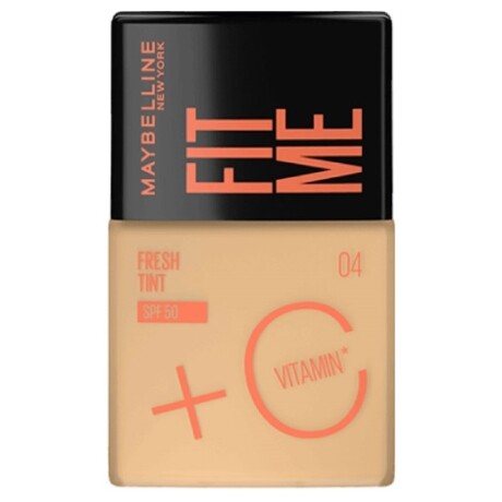 Base de Maquillaje Maybelline Fit Me Fresh Tint FPS50 + Vitamina C Tono 04