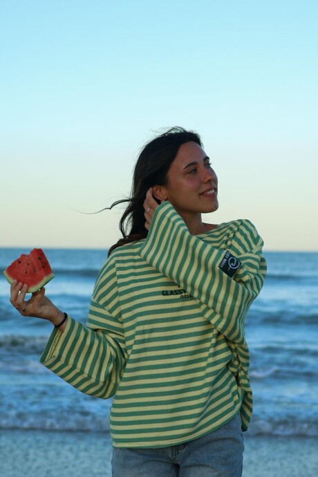 Buzo Reversible Marinero / Verde - Preventa U