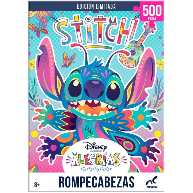 Rompecabezas Edición Limitada Stitch Alegrías 500 Piezas Rompecabezas Edición Limitada Stitch Alegrías 500 Piezas