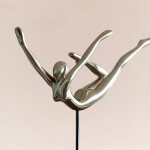 FIGURA DECORATIVA 25x13x62CM ACERO FIGURA DECORATIVA 25x13x62CM ACERO