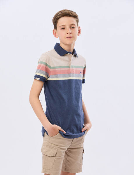 BERMUDA CARGO SPANDEX Beige