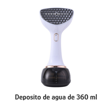 Plancha A Vapor De Mano 1500W Vertical Ropa Cortinas Tapices Blanco/azul