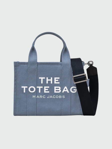 Marc Jacobs- Bolso de lona, The Small Tote Celeste