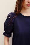 REMERA BALLOON BRODERIE Azul