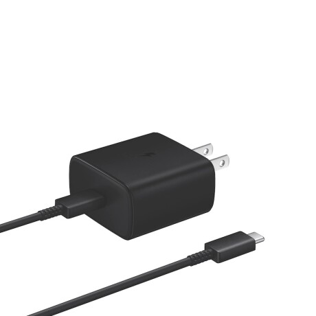 Samsung 45w Fast Charge Power Adapter With Usb-c Cable Black Samsung 45w Fast Charge Power Adapter With Usb-c Cable Black