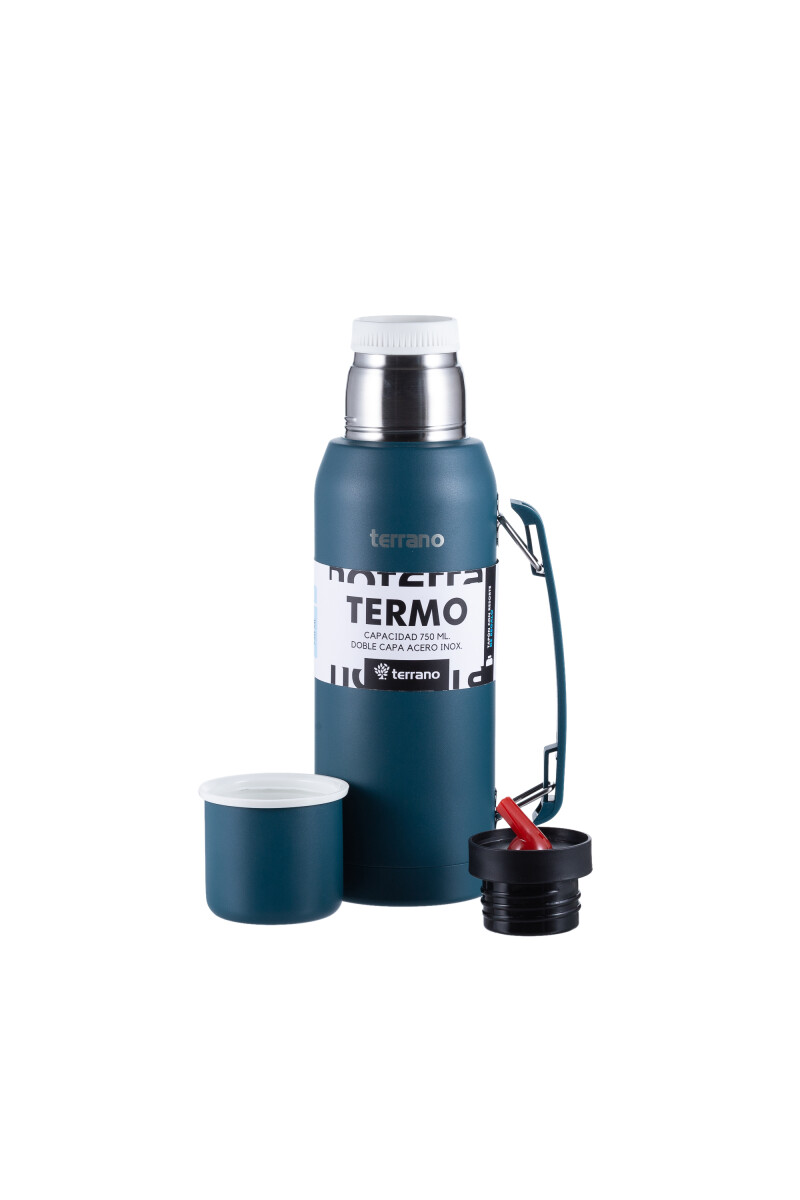 TERMO PREMIUM DE 1LT TERRANO CON MANIJA PETROLEO