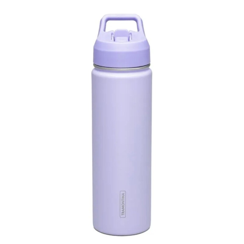 Botella térmica Tramontina Thermo Hydration 650 ml Lila