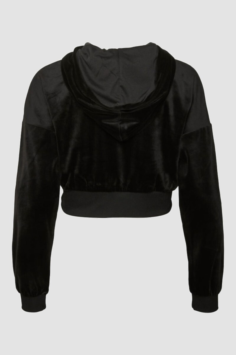 Sweater Lupa velvet Black