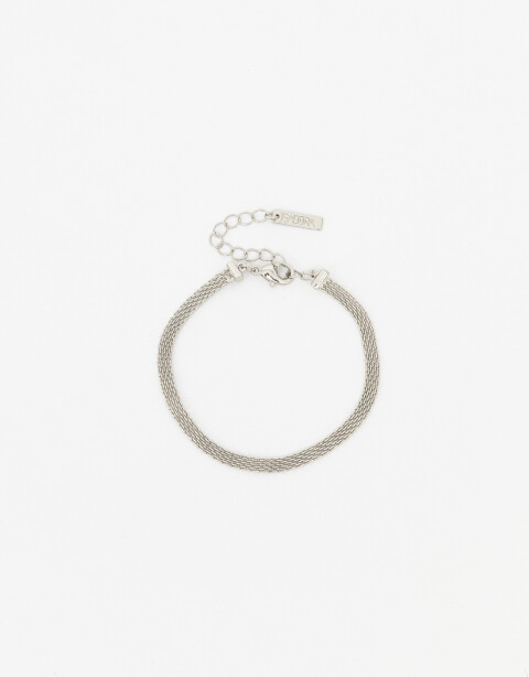 Pulseras Flexibles Metal Pulsera Flexible Metal Mesh - Plateado Rodio
