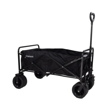 Carro Plegable Multiuso Bebesit Waggon con Ruedas Dobles Negro