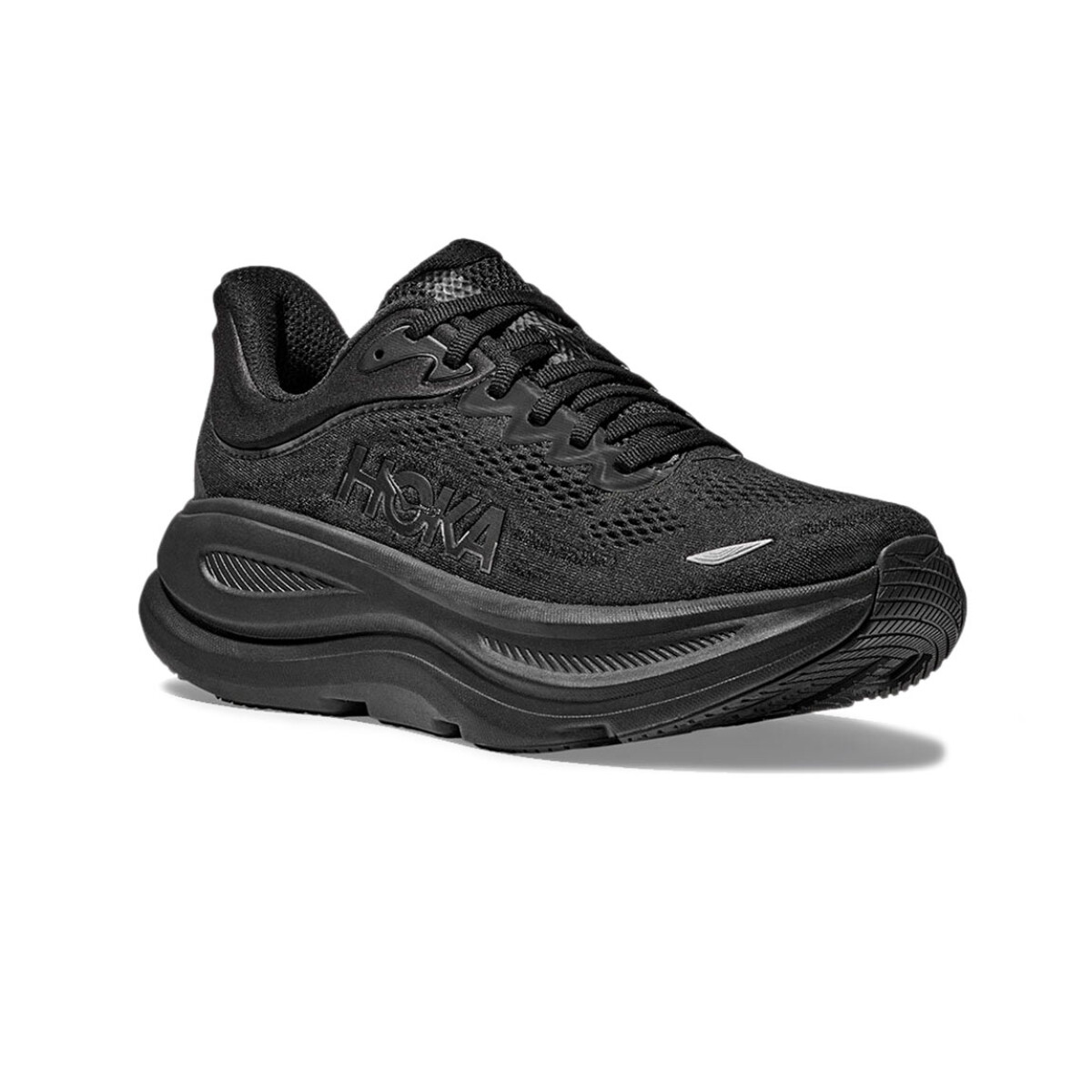 Hoka Bondi 9 Champion Para Hombre - Negro/negro - Negro-negro 