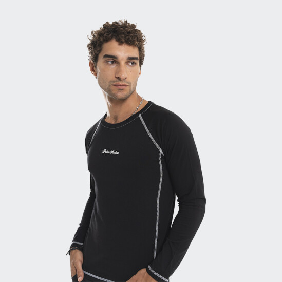 Remera Pulau Warmy Negro