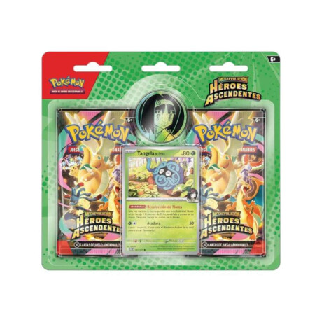 Pokémon 2-Pack Blister Heroes Ascendentes Erika