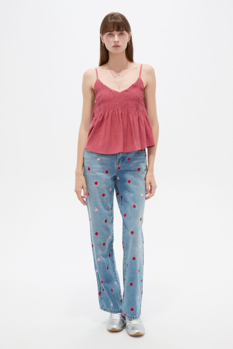 Musculosa Leka Coral