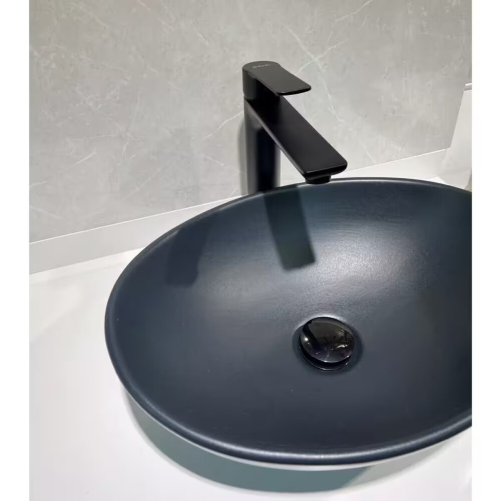 Grifería de lavatorio Monocomando Alto de mesada Blaster Negro Mate Grifería De Lavatorio Monocomando Alto De Mesada Blaster Negro Mate