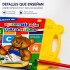 Libro Didáctico Interactivo Bilingüe con 20 Hojas Táctiles Diseño 2