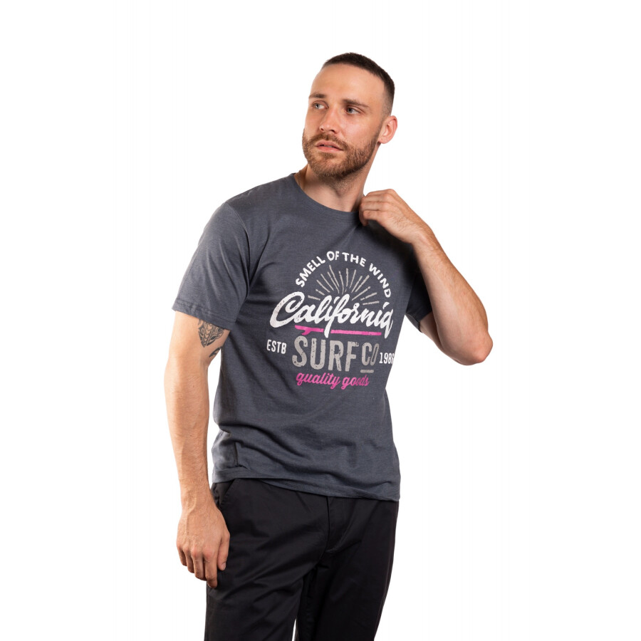 SNAKE T-SHIRT PRINT BLUE