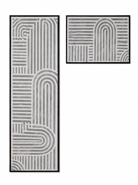 ALFOMBRA DE COCINA ONDAS BEIGE