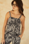 BLUSA ARIANNA GRAY MOOIRE DENIM BLUSA ARIANNA GRAY MOOIRE DENIM