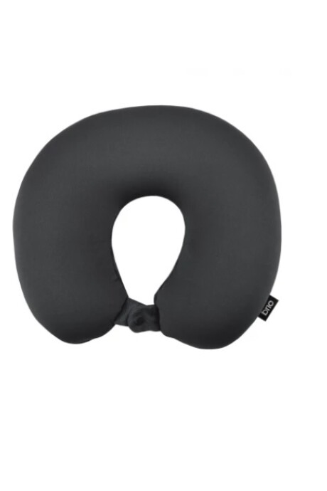 Almohada de viaje relleno Microesferas Negro