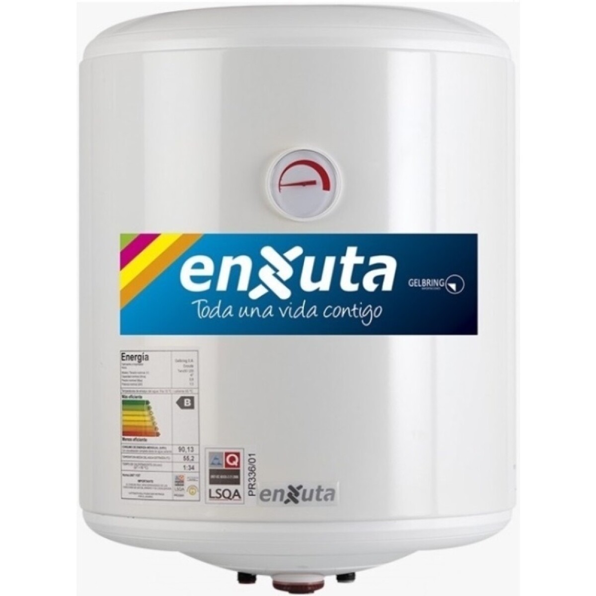 Termotanque Calefon De Acero Enxuta 40lts. 