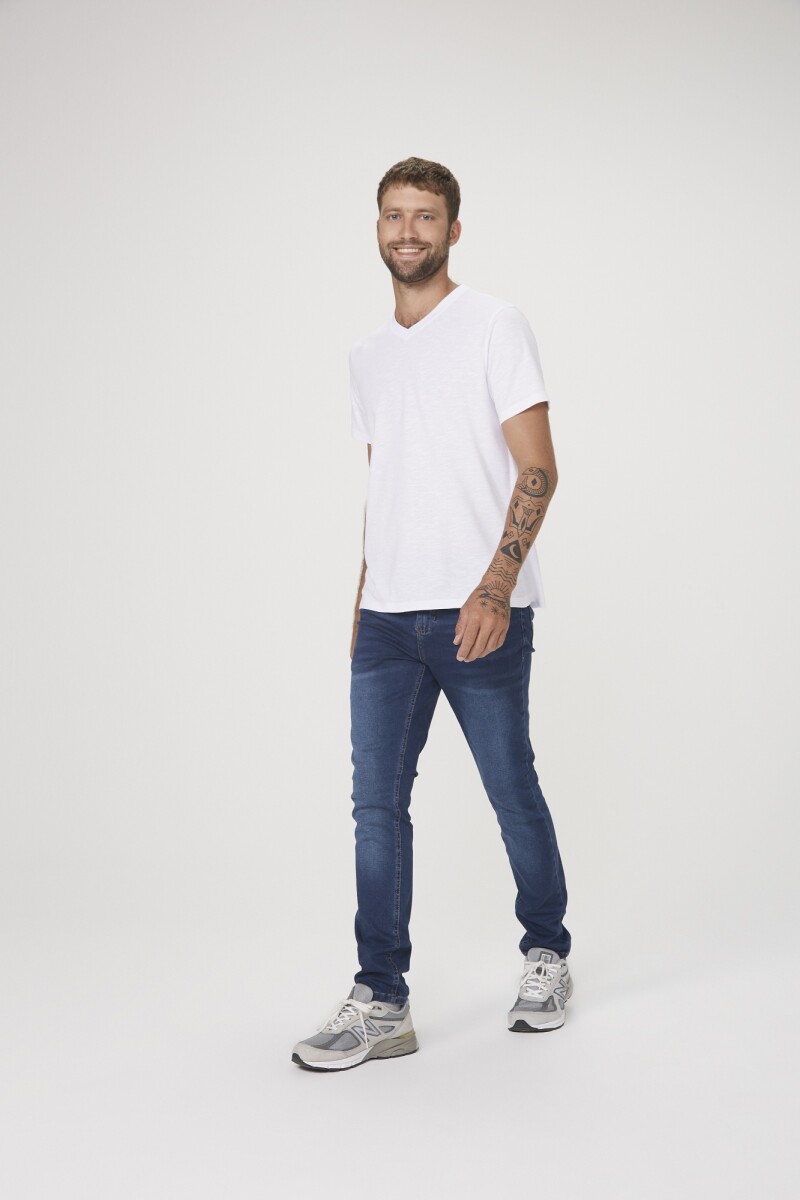 CAMISETA MM MASC - BLANCO 