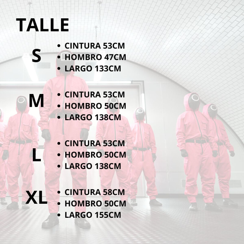 Disfraz Adulto Overol Rojo Disfraz Adulto Overol Rojo