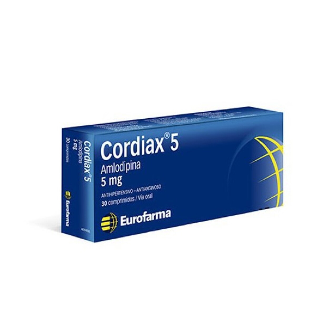 Cordiax 5mg x 30 COM 