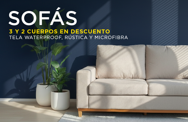 SALE Sofás de 3 y 2 Cuerpos