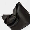 Shopper Amalfi en efecto cuero graneado Negro