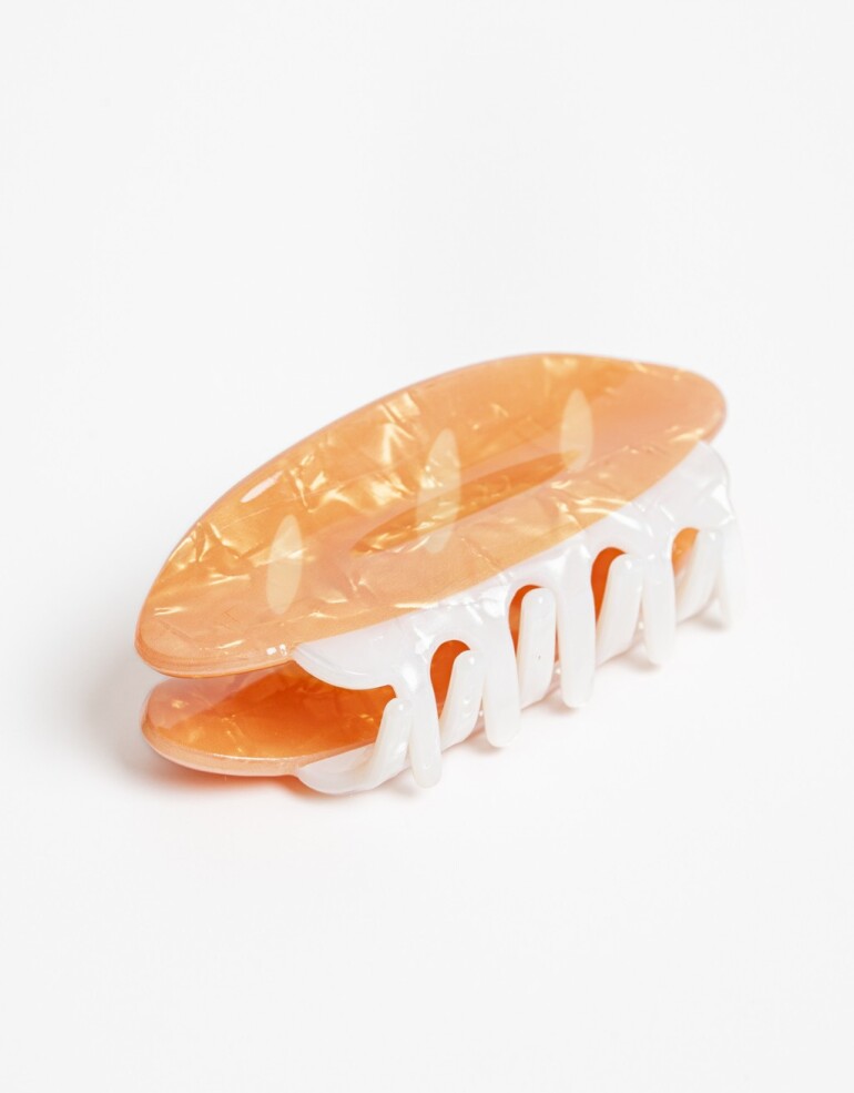 Broche Acrilico Broche Baguette Foodie - Marron Camel