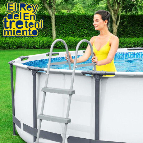 Piscina Bestway Estructural 9150 L 366x100 + Bomba Piscina Bestway Estructural 9150 L 366x100 + Bomba