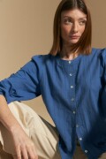 CAMISA ELOISE Azul Oscuro