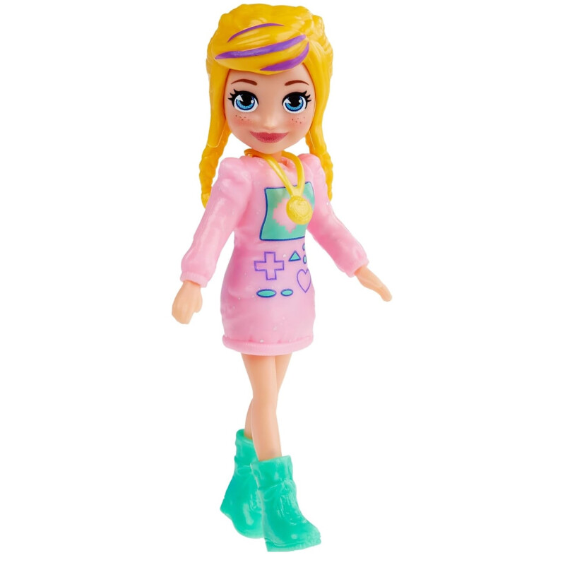 POLLY POCKET - Pack Modas Mediano Muñeca Rubia POLLY POCKET - Pack Modas Mediano Muñeca Rubia