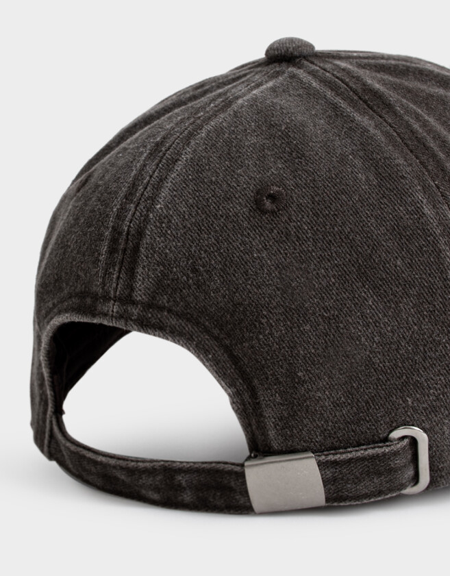 Caps Gorra Denim Parche - Marron Oscuro