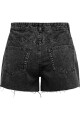 Short Manja Tachas Denim Black