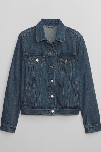 Campera De Jean Mujer Medium Wash