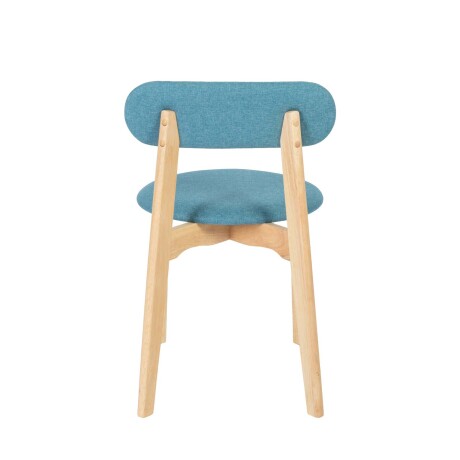 JUEGO DE COMEDOR MADERA NATURAL-BEIGE SKY
