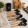 Utensilios para Cocina de Silicona y Mango de Madera 12 Piezas Negro
