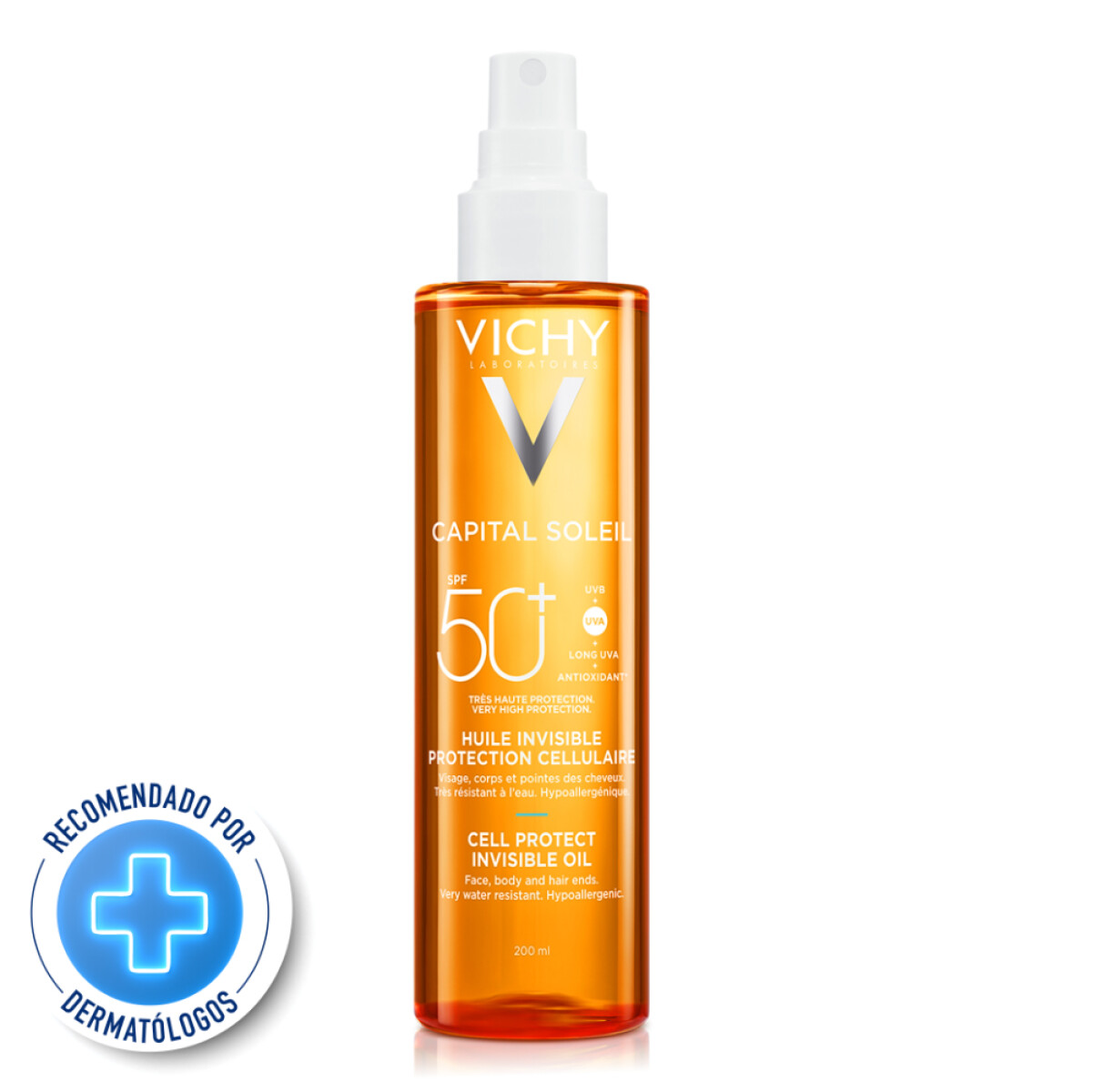 Protector Solar Vichy Capital Soleil Spray FPS50+ 200ml 