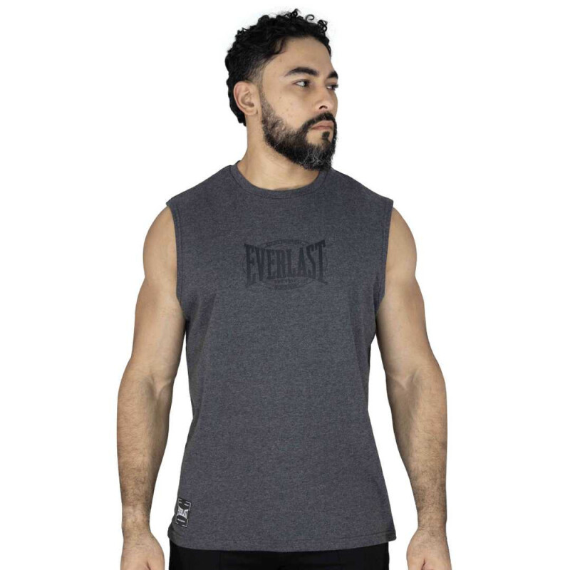 TANK MEN COTT/POLY EVERLAST ESSENTIALS GN M6 XL CHARCOAL