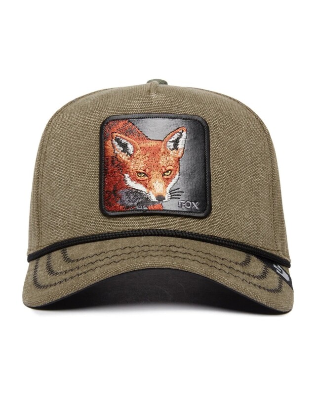 Gorra Goorin Bros Trucker Baseball - The Fox Canvas Verde Gorra Goorin Bros Trucker Baseball - The Fox Canvas Verde
