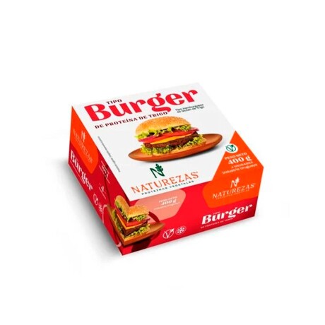 Burger Trigo Naturezas Veganas 400 Grs Burger Trigo Naturezas Veganas 400 Grs