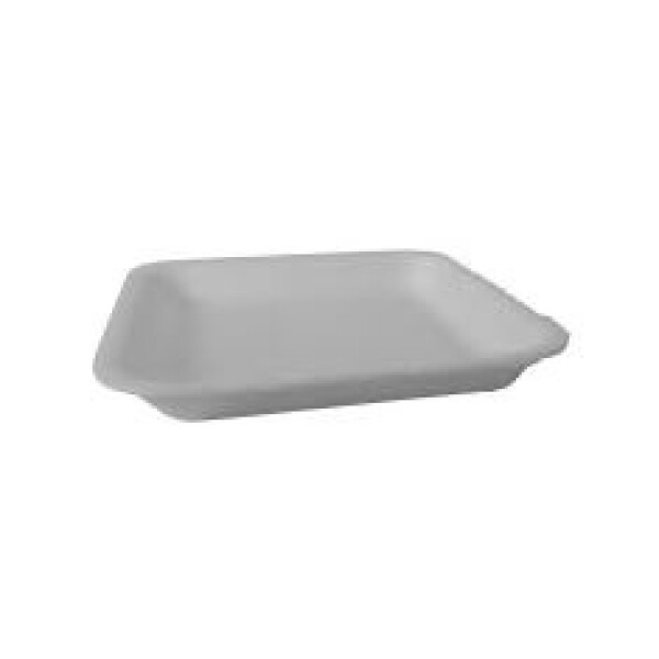 BANDEJA DE ESPUMA BLANCA 14,5 X 21 X 1,5cm BLANCO
