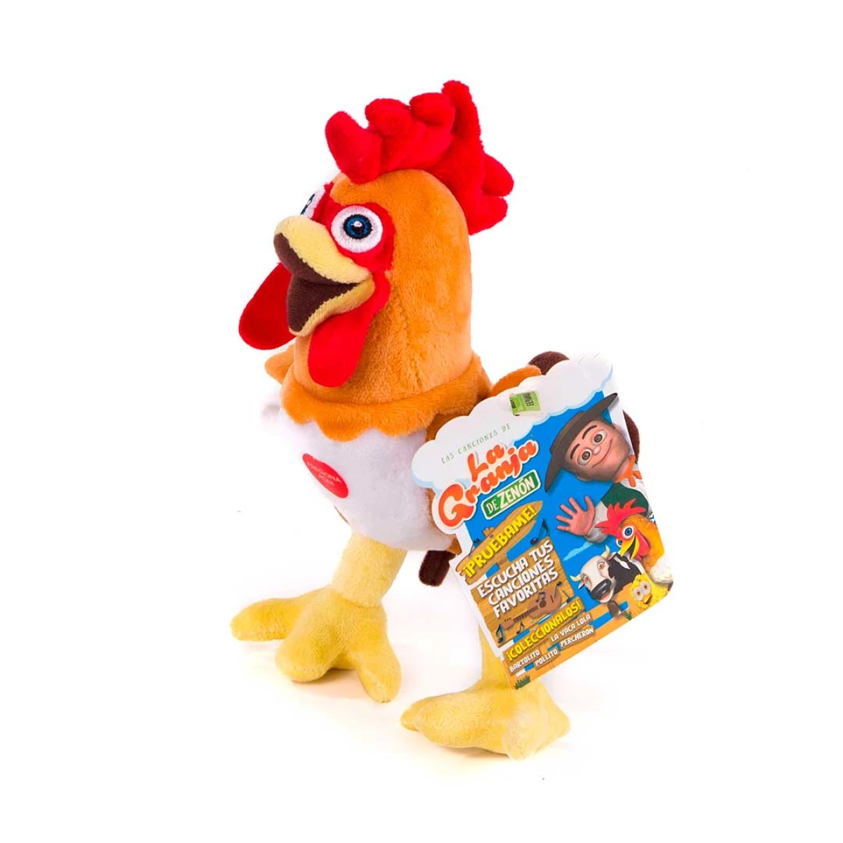 Peluche Musical Gallo Bartolito la Granja de Zenon 