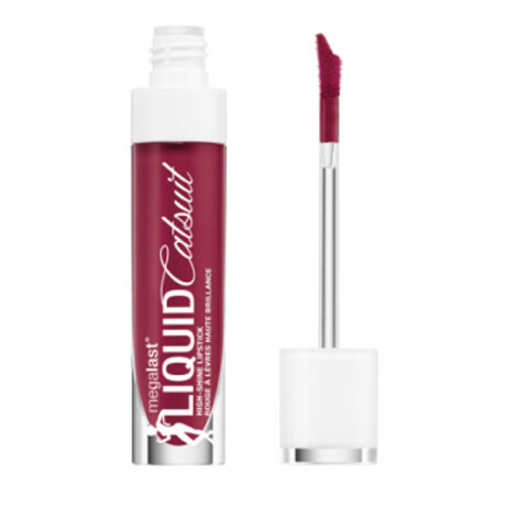 Labial Wet n Wild MegaLast Liquid Catsuit High-Shine Lipstick Wine is the Answer