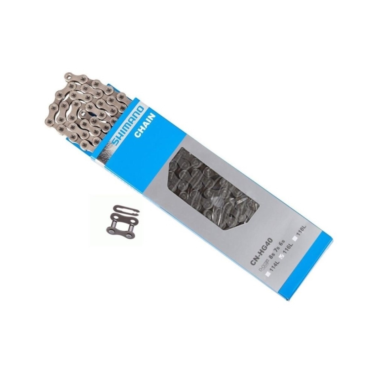 Cadena Bici Mtb 8 Vel. Shimano ( Hg40 ) 