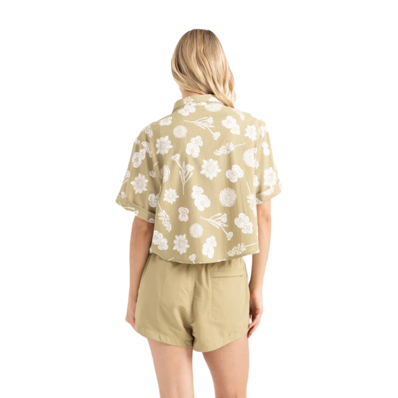 Camisa Roark Bless Up Camp - Verde Camisa Roark Bless Up Camp - Verde